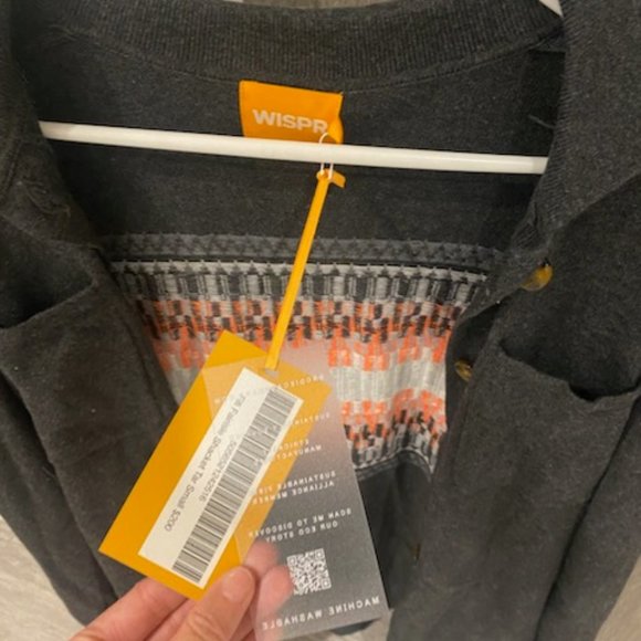 WISPR Fifi Fairisle Shacket Tar - Picture 4 of 5